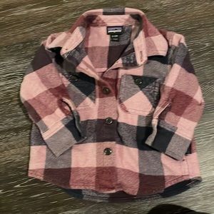 Patagonia button down, good condition, size 6-12 months